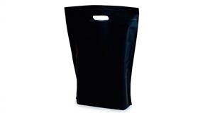 Bolsa Troquelada Novotex 30x40+10cm 60gr. Negro 400 uds.