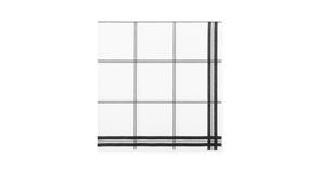 Serv. Air Soft 40x40cm 600u. Deco. Lyon Negro