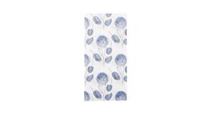 Serv. Air Soft 48x48cm 360uds pl 1/8 L Blanca Deco Cotó Azul