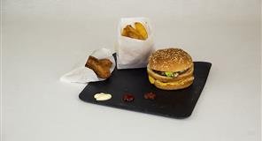 Bolsa Papel Antigrasa 12+6x12cm Blanco 2.000 uds (Fast Food)