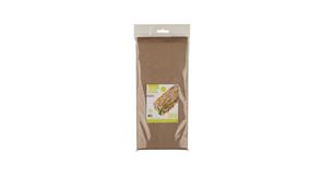 Bolsa Papel 12+6x28cm 35gr. Kraft Verjurado Embols 900 uds.(30pq x 30ud)(Retractilado y etiquetado)