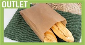 Bolsa 18+6x37 Kraft Verjurado