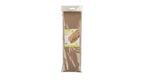 Bolsa Papel 9+5x32cm 35gr. Kraft Verjurado Embolsa 900 uds.(30pq x 30ud)(Retractilado y etiquetado)