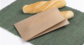 Bolsa Papel 14+7x24cm 35gr. Kraft Verjurado Rec. 1.000 uds.