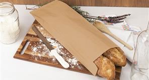 Bolsa Papel 18+7x50cm 35gr. Kraft Verjurado Rec. 1.000 uds.