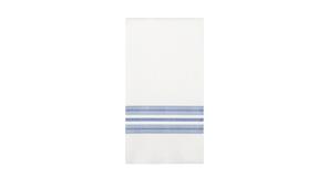 Serv. Bambulux 48x48 Pl. 1/8 300uds. Blanco HZ AZ Deco. Horizonte Azul