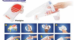 Base Sobremesa Plexiglas Clean Hands Kit