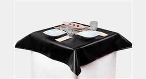 Mantel Extratela Alba Plus 100x100cm Negro (Confeccionado a 96x96cm)