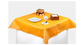 Mantel Extratela Alba Plus 120x120cm Amarillo (Confeccionado a 116x116cm)