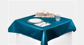 Mantel Extratela Alba Plus 120x120cm Azul (Confeccionado a 116x116cm)