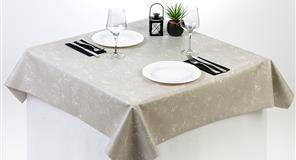 Mantel Extratela Alba Plus 120x120cm Flores (Confeccionado a 116x116cm)