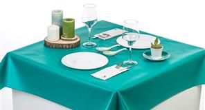 Mantel Extratela Alba Plus 120x120cm Turquesa (Confeccionado a 116x116cm)