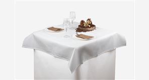 Mantel Extratela Alba Plus 160x160cm Blanco (Confeccionado a 156x156cm)