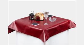 Mantel Extratela Alba Plus 160x160cm Burdeos (Confeccionado a 156x156cm)