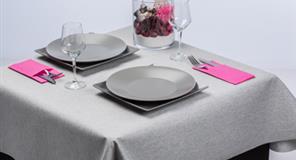 Mantel Extratela Alba Plus 160x160cm Gris (Confeccionado a 156x156cm)