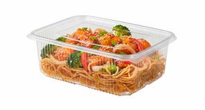 Envase Tapa Bisagra -PET- 1.750cc. (2pq. x 100ud.)