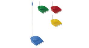 Recogedor con Palo Neo C/Goma C/Rosca Colores Variados (24 UDS)