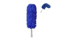 Plumero Microfil Microfibra. Flexible C/Rosca Color Azul (12 UDS)