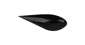 Miniatura Gota Degustación Negra PS Reutilizable 10x5cm (20pq x 100uds)