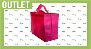 Bolsa Box Novotex 39+10x32cm 80gr. Burdeos 150 uds.