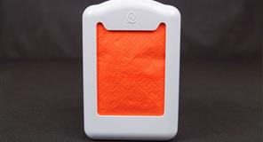 Serv. Miniservis 17x17 Naranja Tissue 80u. 60pq.