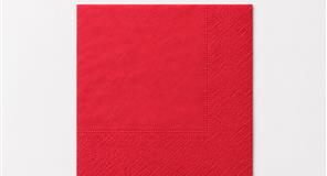 Serv. 20x20 Cenefa 100ud. 48pq. Rojo