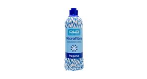Fregona Trenzada Microfibra Azul, 160gr, (24 UDS)