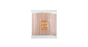 Pajita 200x6mm Lisa Fibra Vegetal (20pq x 250uds)