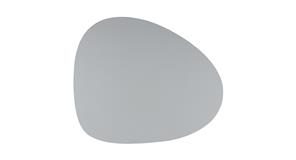 Mantel Polipiel Ovalado 37x43cm Gris-Negro (12pq x 12uds)