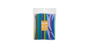 Pajita 230x8mm PP Reutilizable Surtido Colores (50pq. x 100uds)