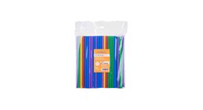 Pajita 200x8mm PP Reutilizable Surtido Colores (50pq. x 100uds)
