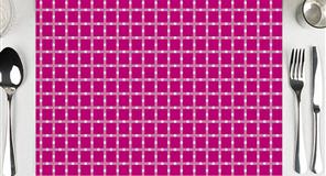 Mantel Papel 28x40,5cm 80gr Deco. Cuadros Magenta Impresion Offset 500uds