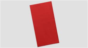 Serv. Punta Punta 30x40cm Rojo 50ud. 24paq.
