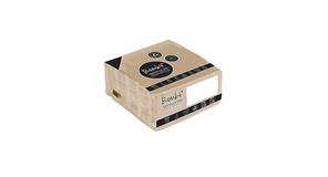 Servilleta 38x38 Punta Punta 50ud. 24paq. Crema