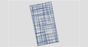 Serv. 30x40 PP 50ud 24paq Deco. Urban Azul