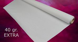 Rollo mantel papel Blanco 40 gr. EXTRA 1,20x100