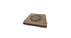 Caja Cartón Pizza 33x33cm Natural Mod. "Quality" 100ud.