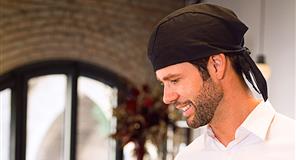 Roll Drap Gorro Pirata Negro