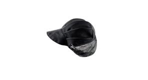 Roll Drap Gorro Rejilla Negro
