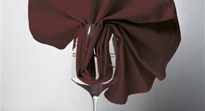 Servilleta Tela Raso Satén 54x54cm Color Chocolate (50% Poliéster / 50% Algodón)