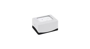 Servilletero Miniservi 17x17 Horizontal Tapa Blanca y Base Negra, 12uds.