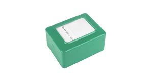 Servilletero Miniservi 17x17 Horizontal Verde, 12uds.