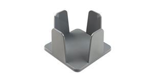 Servilletero 20x20 PS Gris, 24uds.