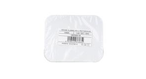 Tapa Envase Aluminio Rectangular 470ml 12pq x 100u