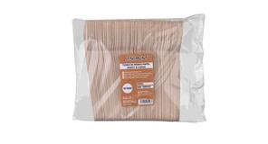 Tenedor rígido papel kraft 157mm, 9 capas 100 uds/pack, 20 packs/caja