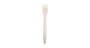 Tenedor premium madera 165 mm. 100 uds/pack, 20 packs/caja