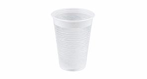 Vaso Reutilizable PP 220cc Blanco (30pq x 100uds)