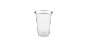 Vaso Reutilizable PP 500cc Transparente (16pq x 25uds)