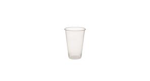 Vaso Reutilizable PP 220cc Transparente Caja Expositora (25pq x 25uds)